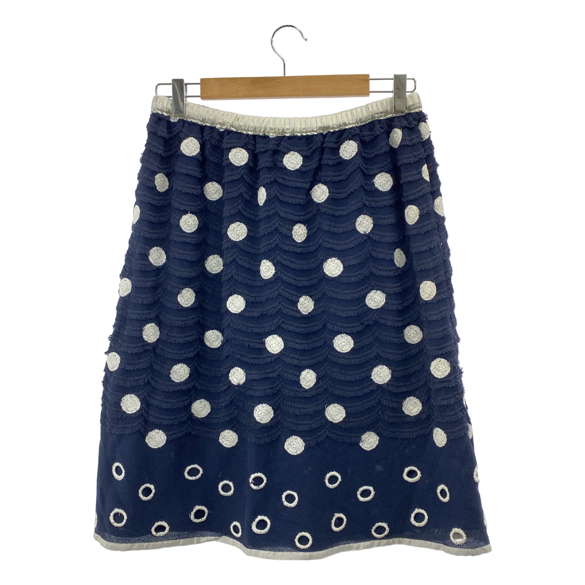 mina perhonen / 미나펠호넨 | lambent / 엠브로이드 웨스트 고무 스커트 | 38 | 여성