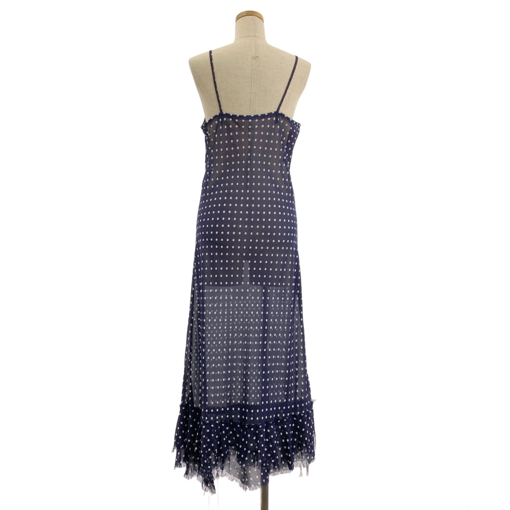 COMME des GARÇONS |圓點英國國旗透明剪裁吊帶背心洋裝 | SHOPBOP