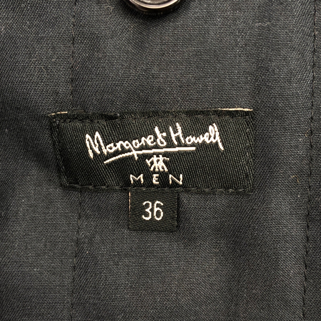 MARGARET HOWELL / マーガレットハウエル | ウールメルトン 中綿入り ピーコート | 36 |