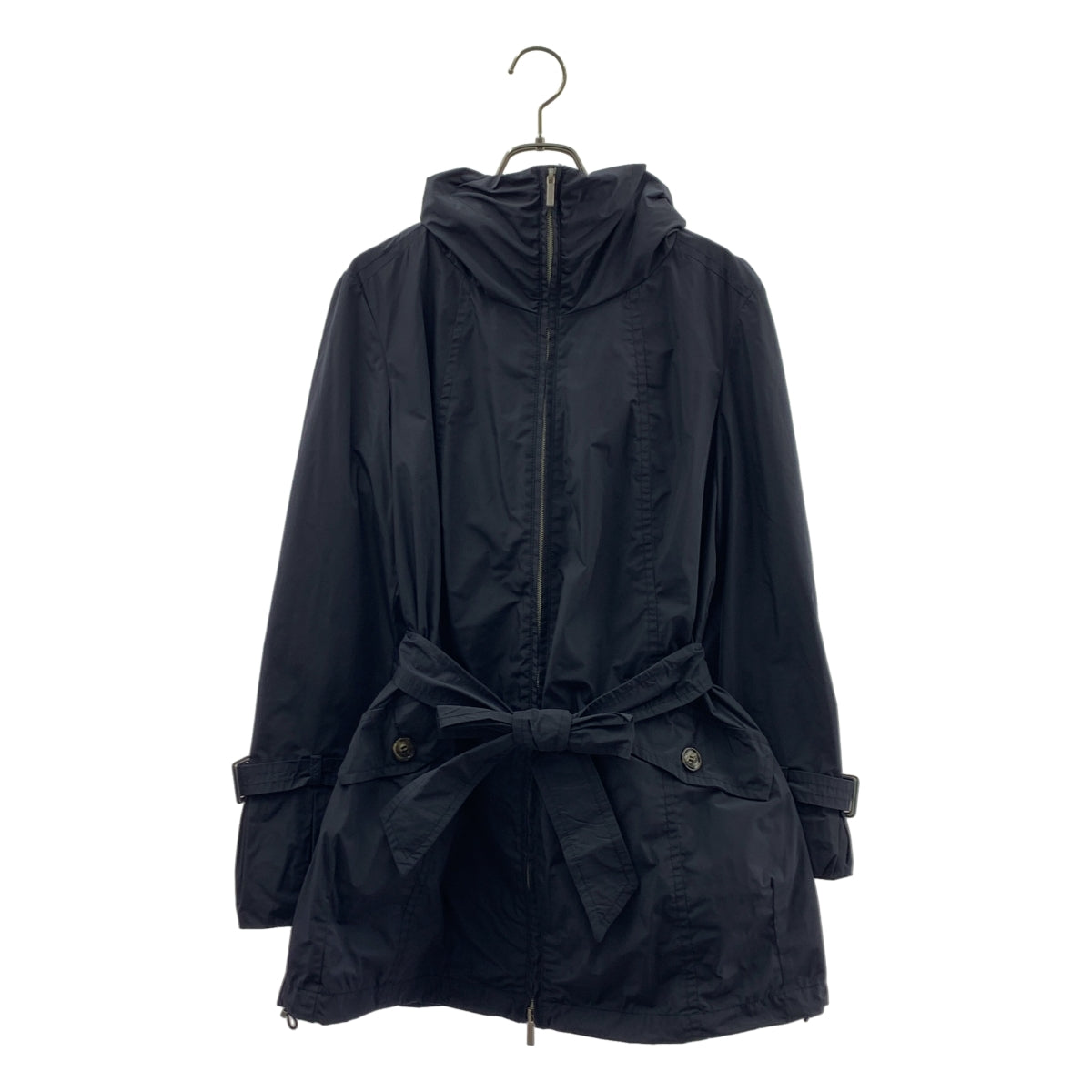 WEEKEND MAX MARA / ウィークエンドマックスマーラ | ポリエステル フーデッド ハーフコート | 44 | レディース