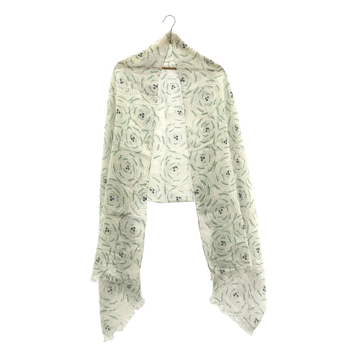 mina perhonen / ミナペルホネン | pirouette / 総柄 フリンジ ストール |