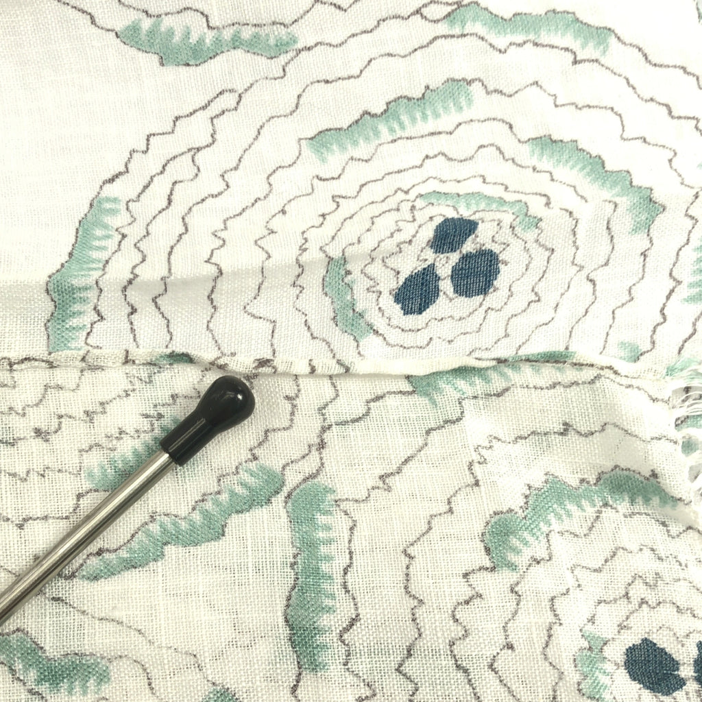 mina perhonen / ミナペルホネン | pirouette / 総柄 フリンジ ストール |