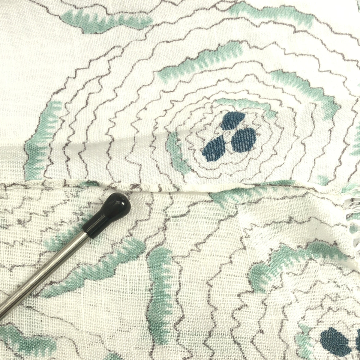 mina perhonen / ミナペルホネン | pirouette / 総柄 フリンジ ストール |