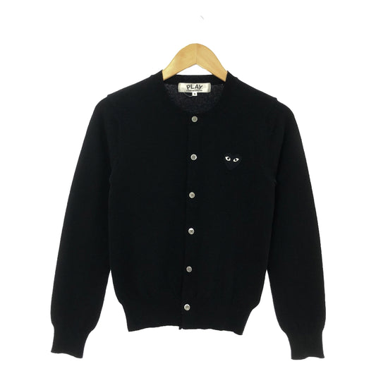 PLAY COMME des GARCONS | Heart patch knit cardigan | S | Women's