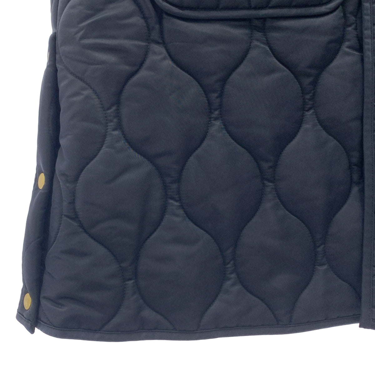 【美品】  Traditional Weatherwear / トラディショナルウェザーウェア | ARKLEY with ZIP / キルティング ロングコート | XS | ダークネイビー | レディース