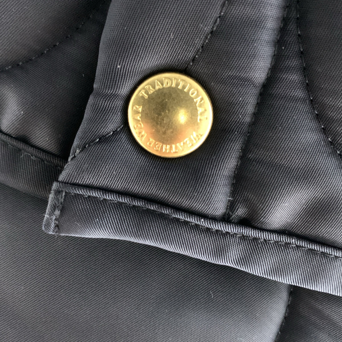 【美品】  Traditional Weatherwear / トラディショナルウェザーウェア | ARKLEY with ZIP / キルティング ロングコート | XS | ダークネイビー | レディース