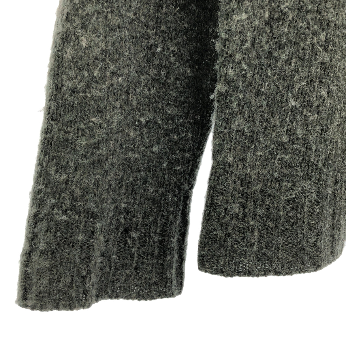 MONCLER / モンクレール | MAGLIONE TRICOT GIROCOLLO ウール エルボー