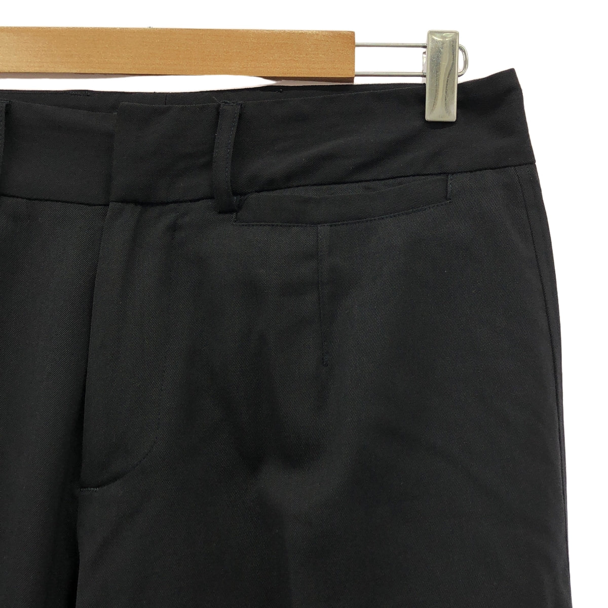 D&amp;G 杜嘉班納 / D&amp;G |中心壓制羊毛休閒褲 | 48 |海軍 |男士