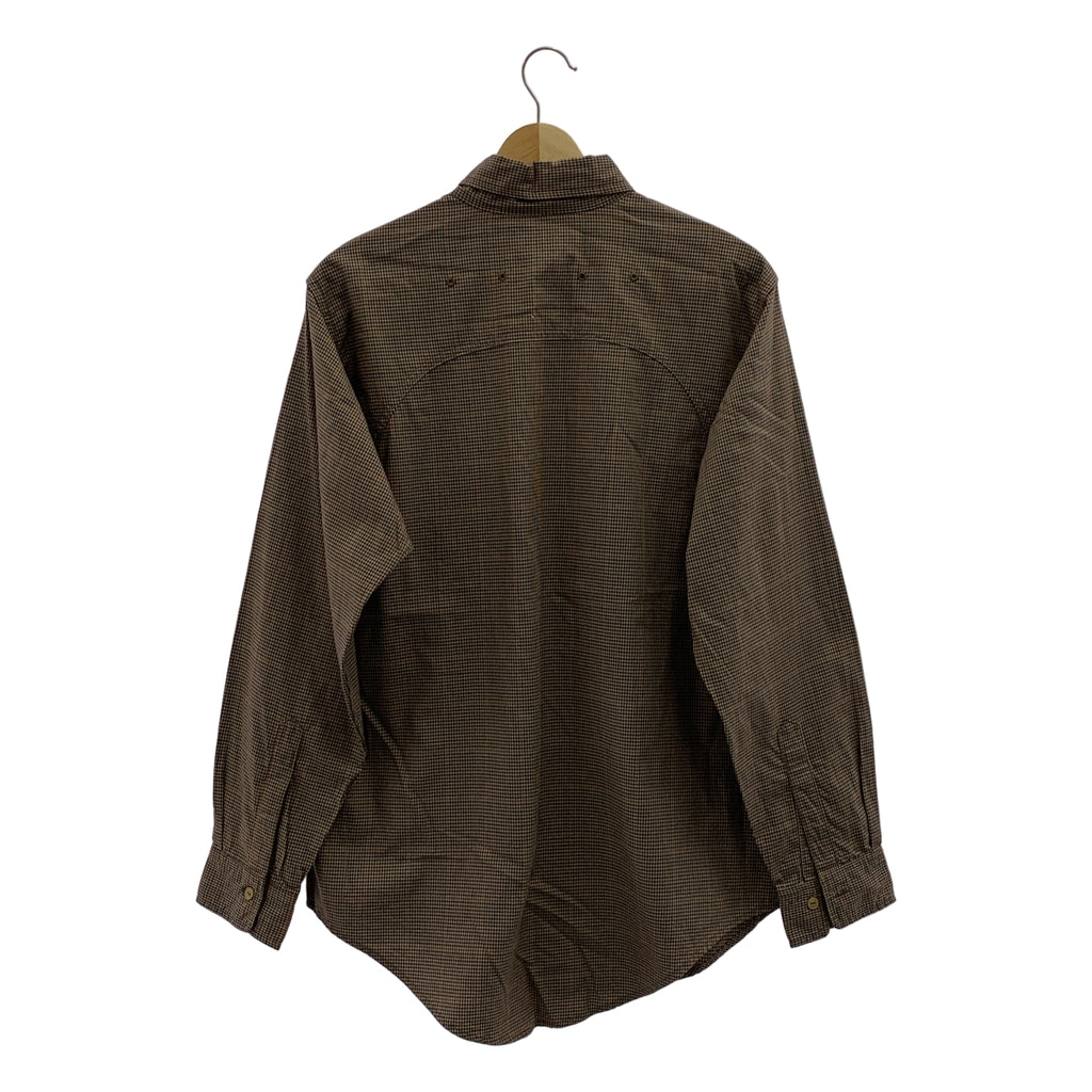 SASSAFRAS / ササフラス | コットン チェック ボタンダウンシャツ | S | メンズ