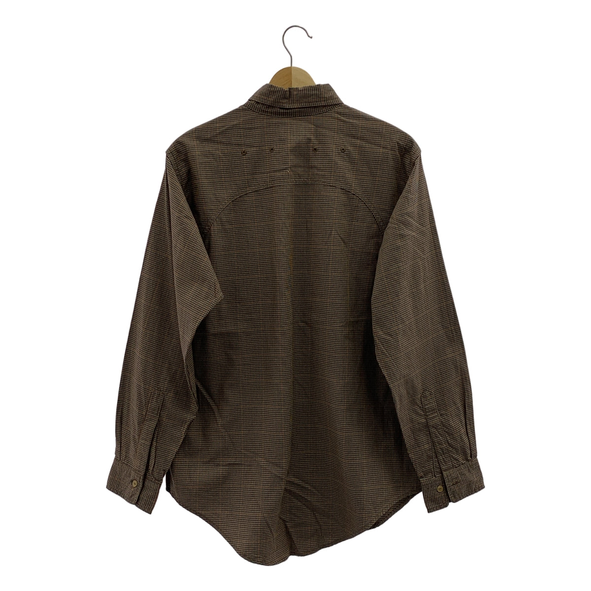 SASSAFRAS / ササフラス | コットン チェック ボタンダウンシャツ | S | メンズ