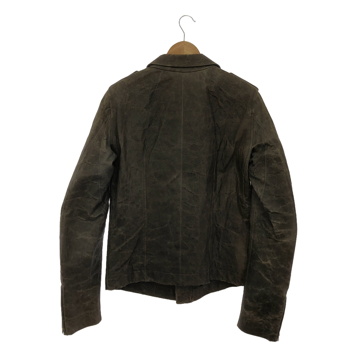 Rick Owens / リックオウエンス | STOOGES ラムレザー バイカー ダブル ライダースジャケット | M | メンズ