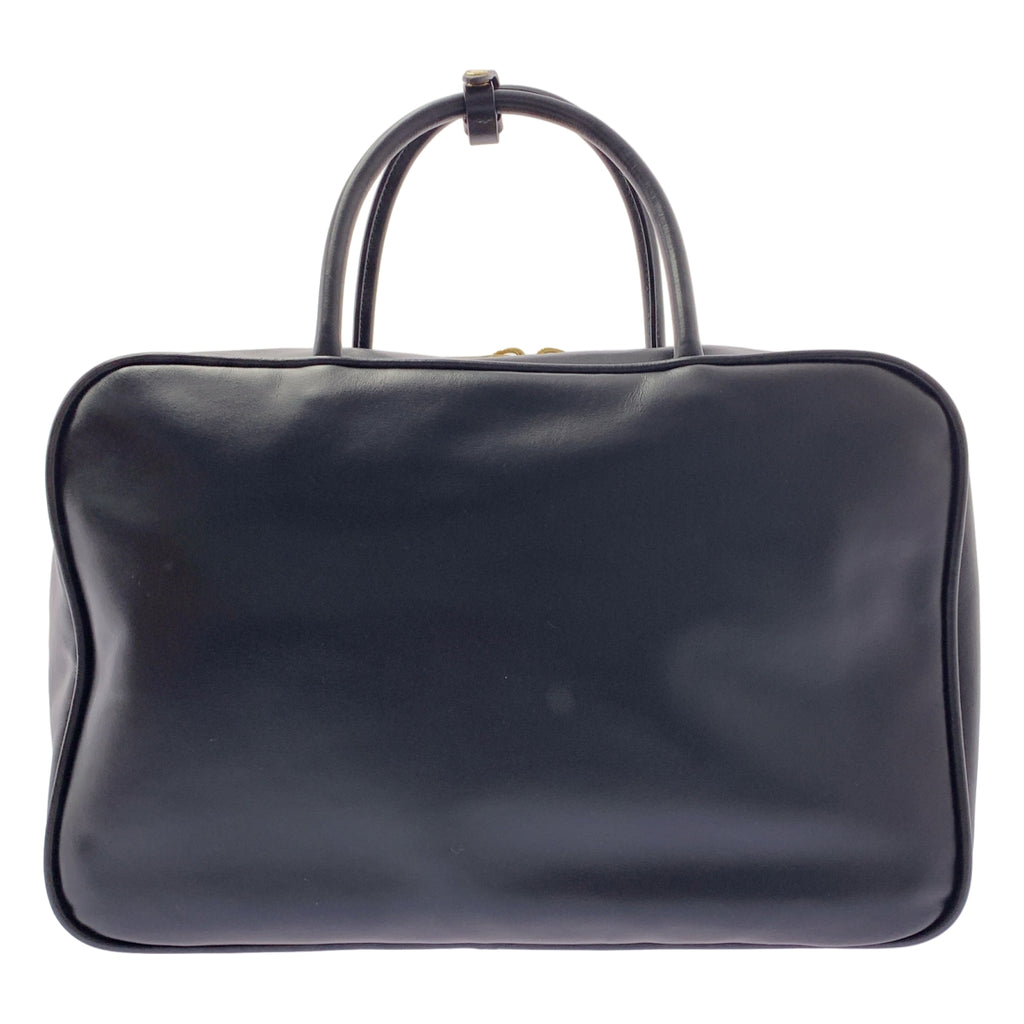 miu miu / ミュウミュウ | ボー エンボスロゴ レザー ハンドバッグ / 5BB117 |