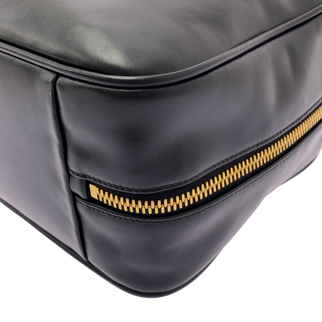 miu miu / ミュウミュウ | ボー エンボスロゴ レザー ハンドバッグ / 5BB117 |