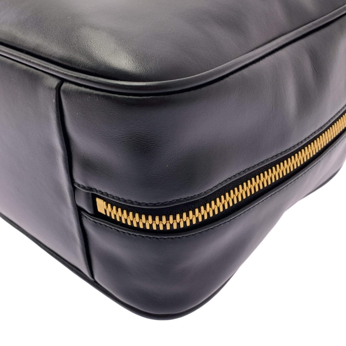 miu miu / ミュウミュウ | ボー エンボスロゴ レザー ハンドバッグ / 5BB117 |