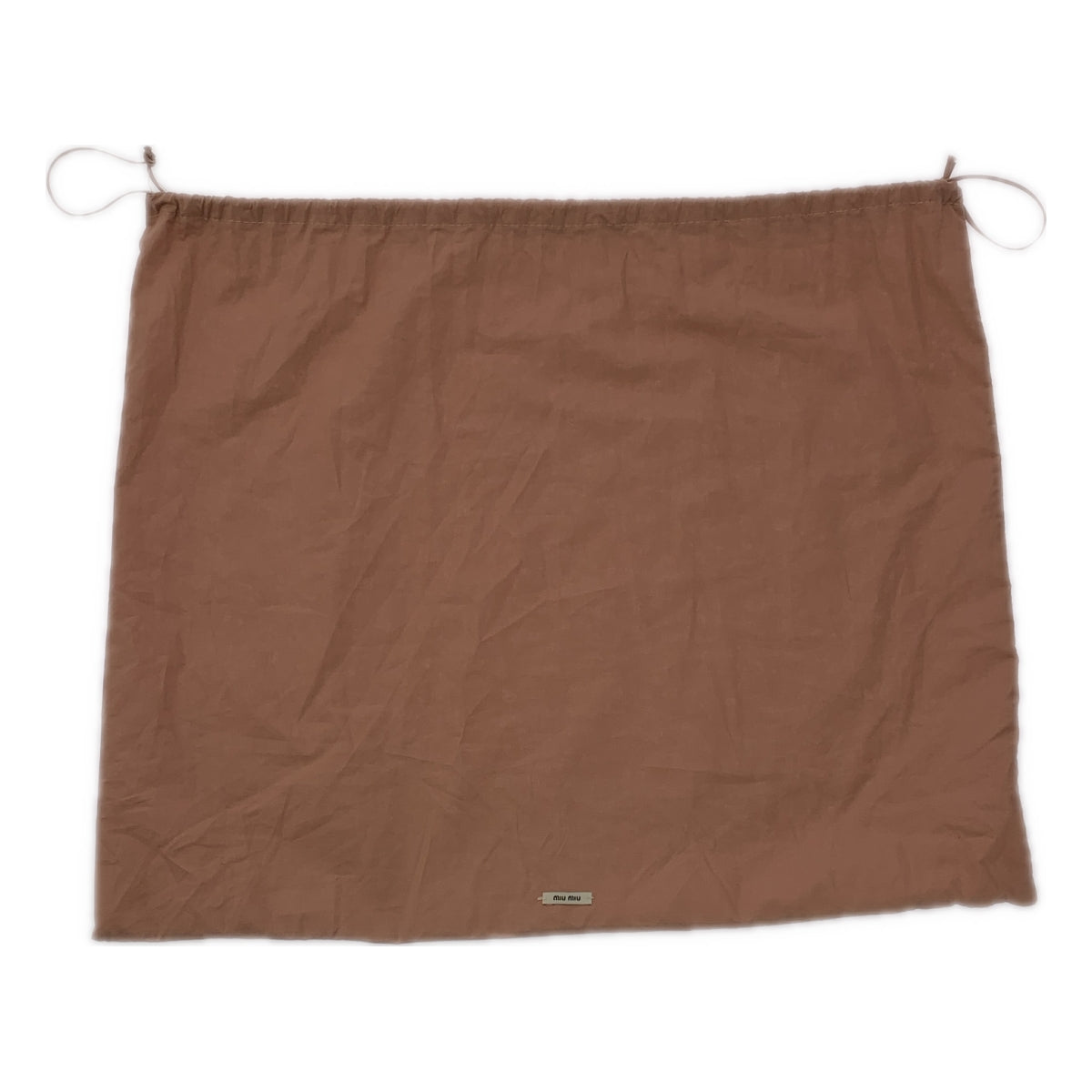 miu miu / ミュウミュウ | ボー エンボスロゴ レザー ハンドバッグ / 5BB117 |