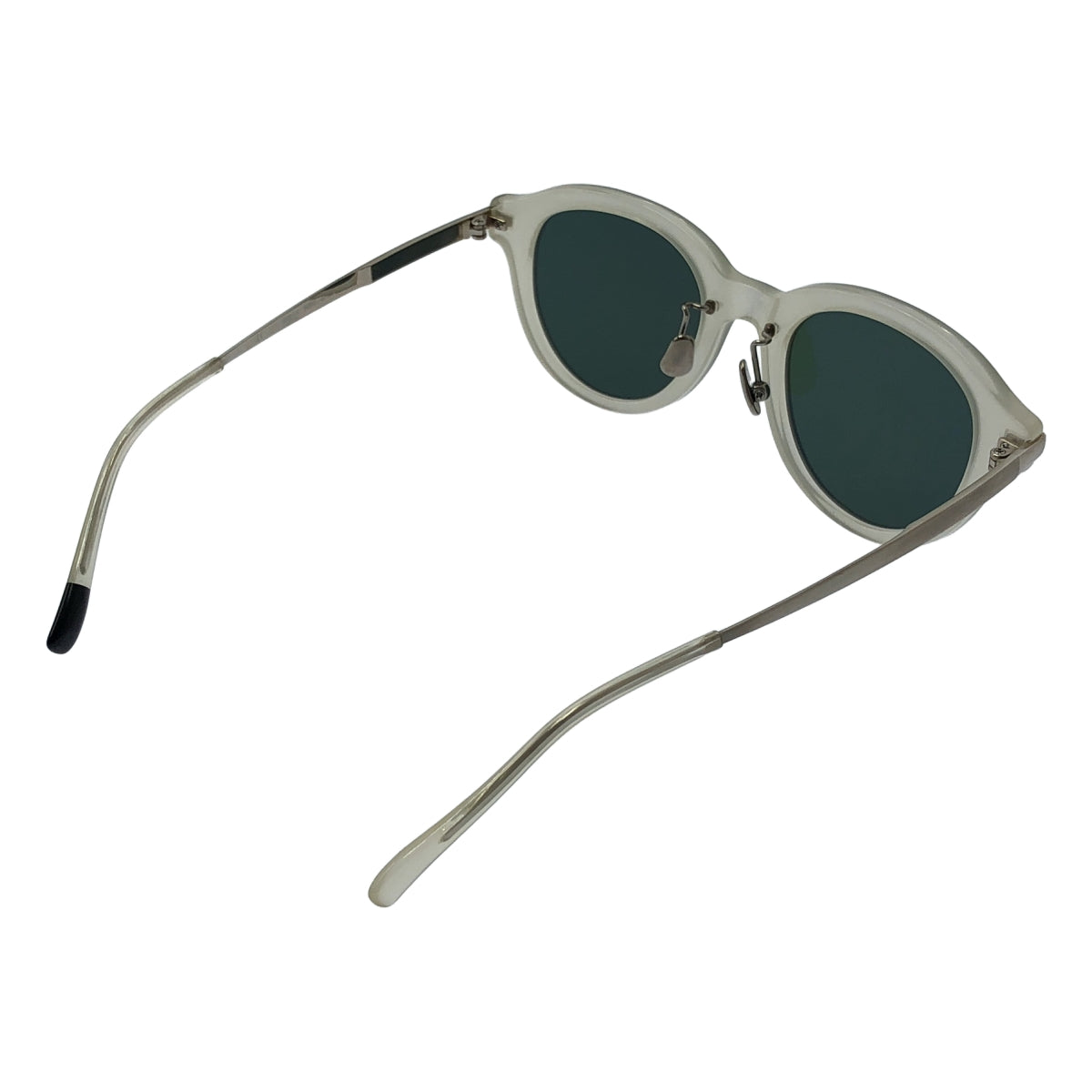 BLANC / BLANC | B0017 / 金屬框太陽眼鏡 | 48◻︎2-15 | 灰白 / 綠色鏡片