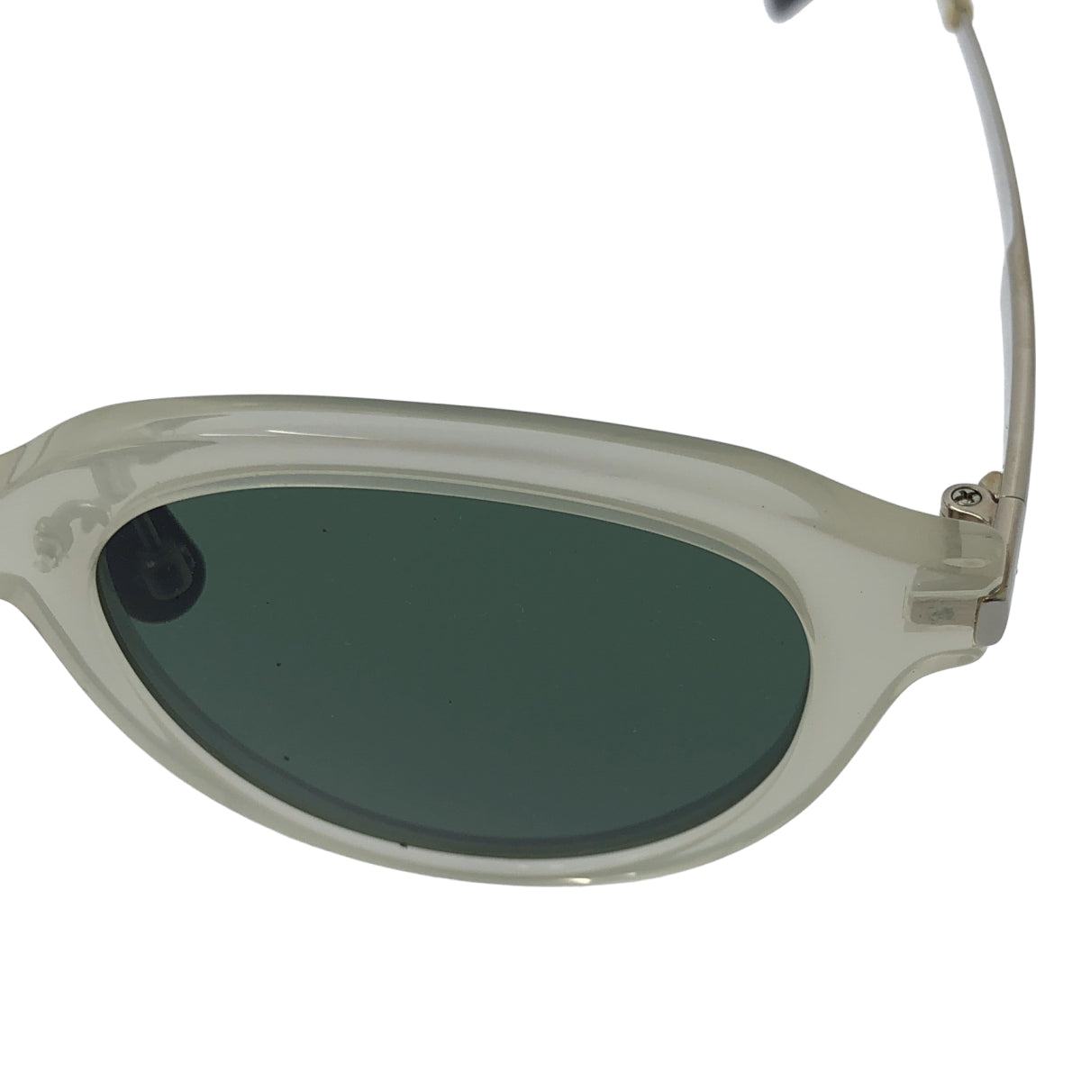BLANC / BLANC | B0017 / 金屬框太陽眼鏡 | 48◻︎2-15 | 灰白 / 綠色鏡片