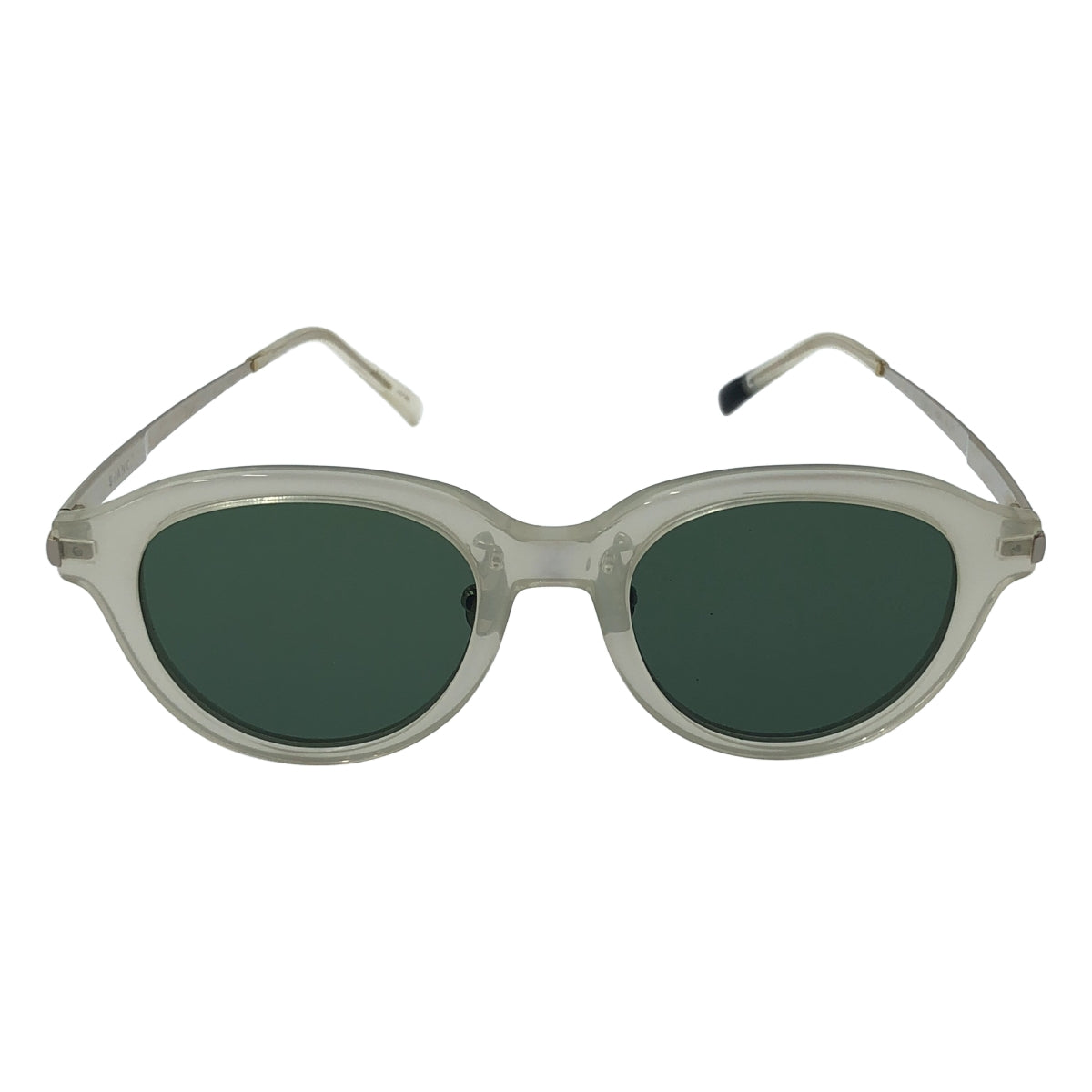 BLANC / BLANC | B0017 / 金屬框太陽眼鏡 | 48◻︎2-15 | 灰白 / 綠色鏡片
