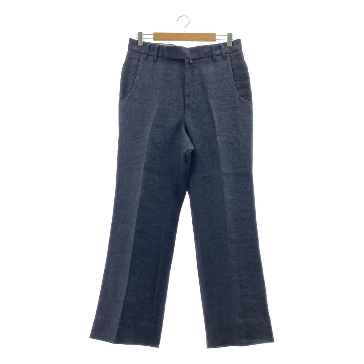 MAATEE&SONS / マーティー&サンズ | リネン ヘリンボーン スラックス パンツ |