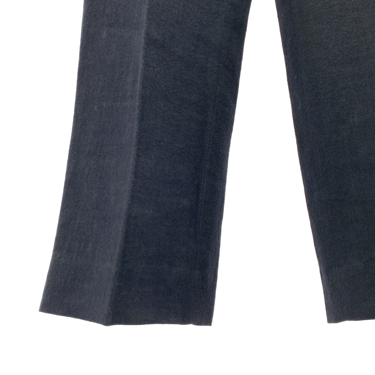 MAATEE&SONS / マーティー&サンズ | リネン ヘリンボーン スラックス パンツ |