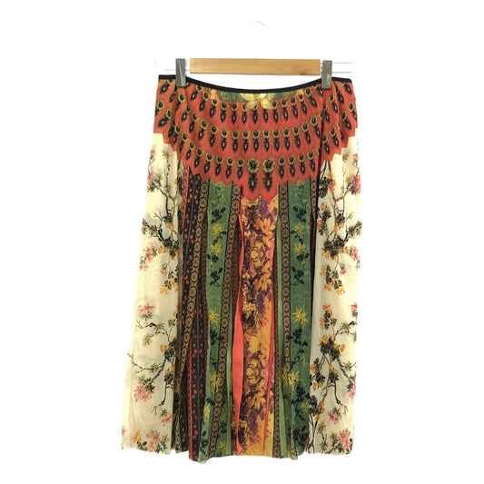 VIVIENNE TAM | Power net pleated all-over print skirt | 3 | Women's