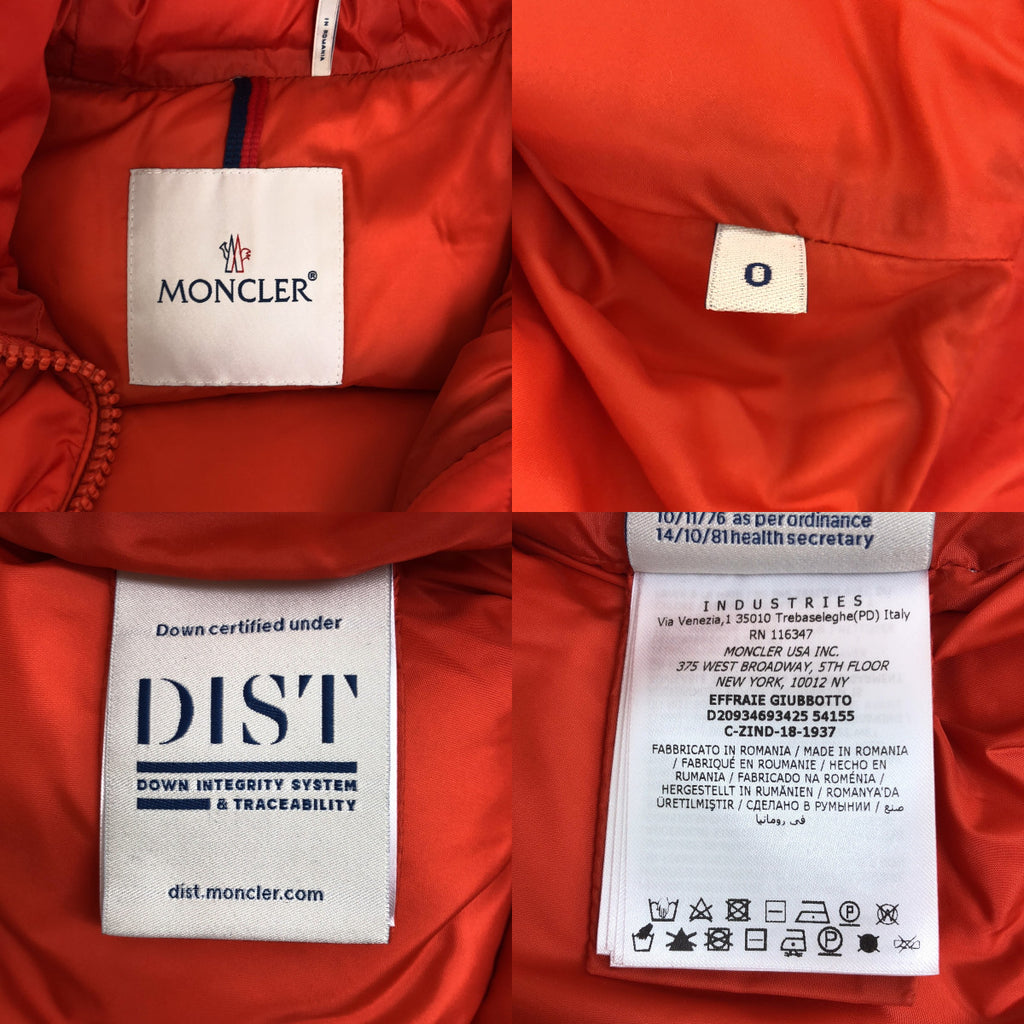 MONCLER / モンクレール | EFFRAIE JACKET エフェライ ファー付き フーデッドダウンジャケット | 0 | レディース