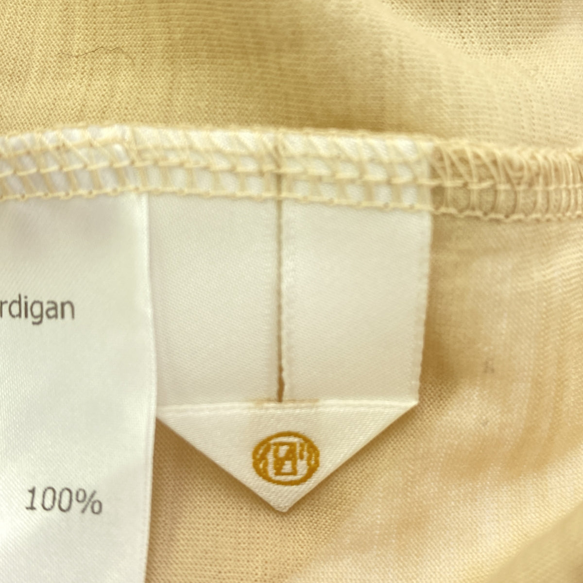 ironari / Ironari | 2022秋冬 |女高音開襟衫 羊毛女高音開襟衫 | 2 |米色 |女性的