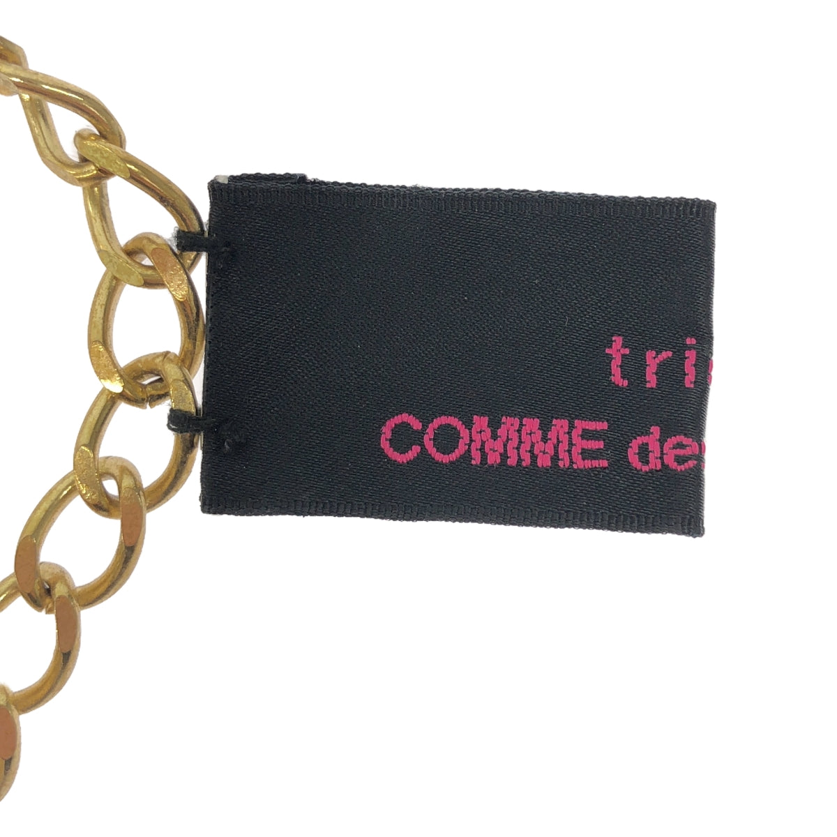 tricot COMME des GARCONS | Knit chain layered necklace |