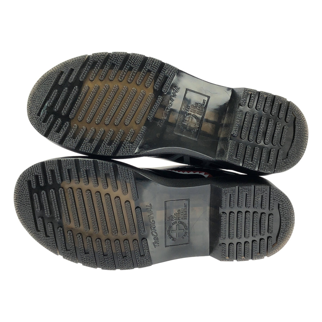 Dr.Martens / 닥터 마틴 | × A BATHING APE × mastermind / 상어 3 홀 레이스 업 신발 | UK5 |
