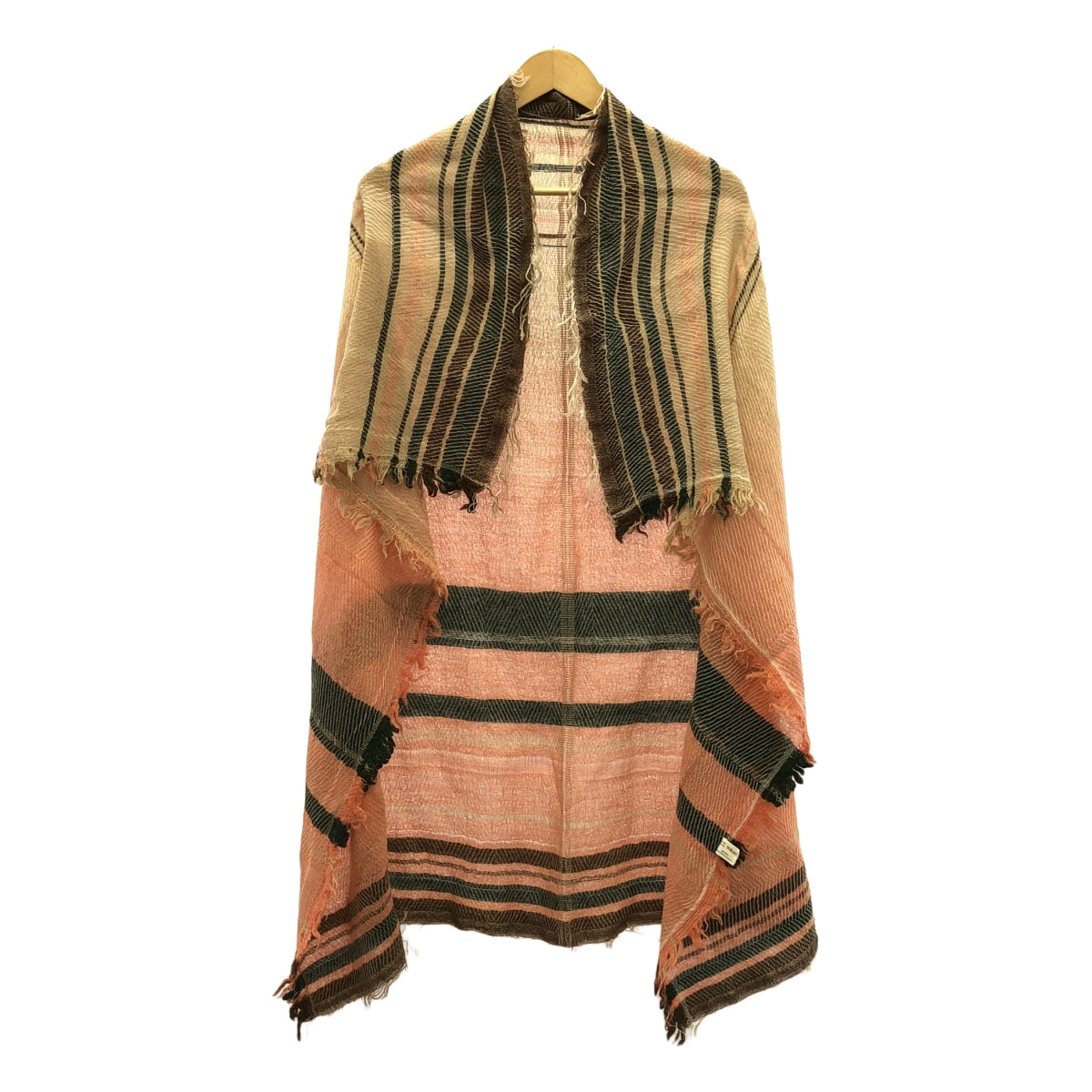 tamaki niime 玉木新雌 / タマキニイメ | ウール コットン ストール | ピンク系 | レディース