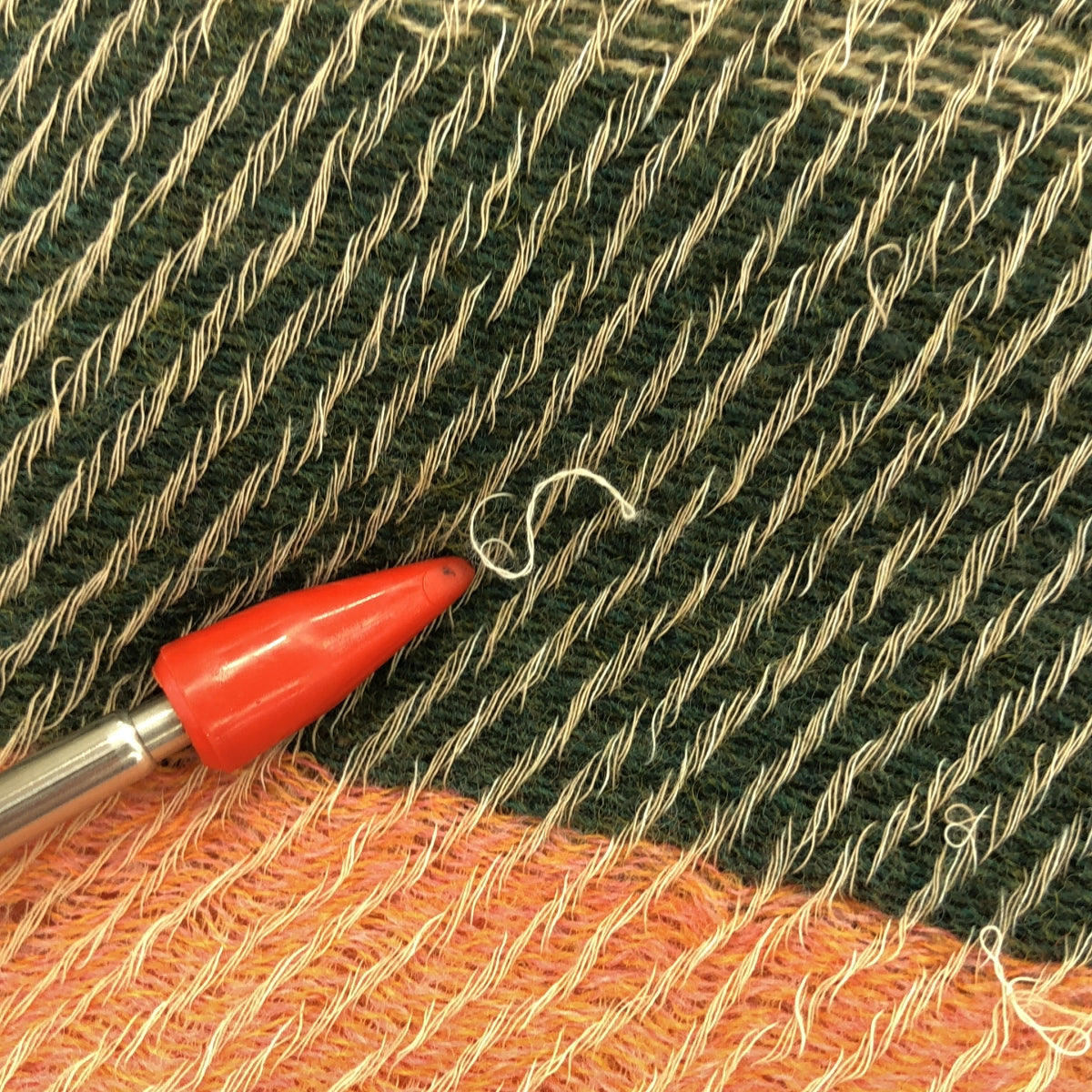 tamaki niime 玉木新雌 / タマキニイメ | ウール コットン ストール | ピンク系 | レディース