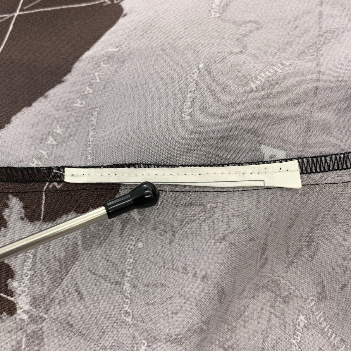 sacai | 世界地圖雪紡襯衫 |