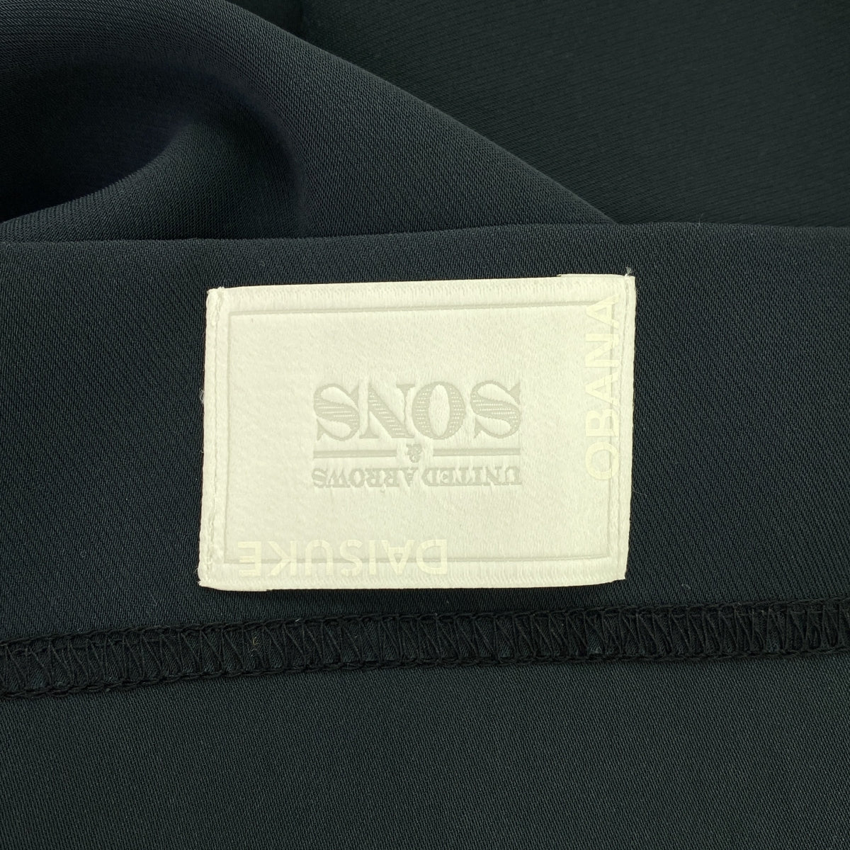 UNITED ARROWS &amp; SONS / 유나이티드 애로즈 앤 샌즈 | 돌만 슬리브 오버 사이즈 실루엣 블라우스 | M | 네이비 | 여성