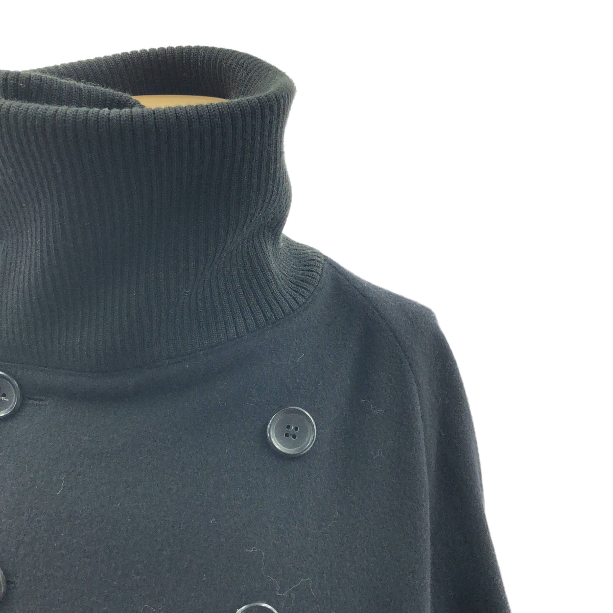 B YOHJI YAMAMOTO | 羊毛大衣拉鍊外套 | 尺寸 1 | 女款