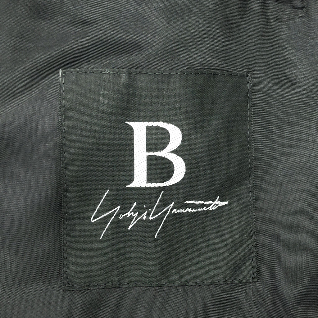 B YOHJI YAMAMOTO | 羊毛大衣拉鍊外套 | 尺寸 1 | 女款