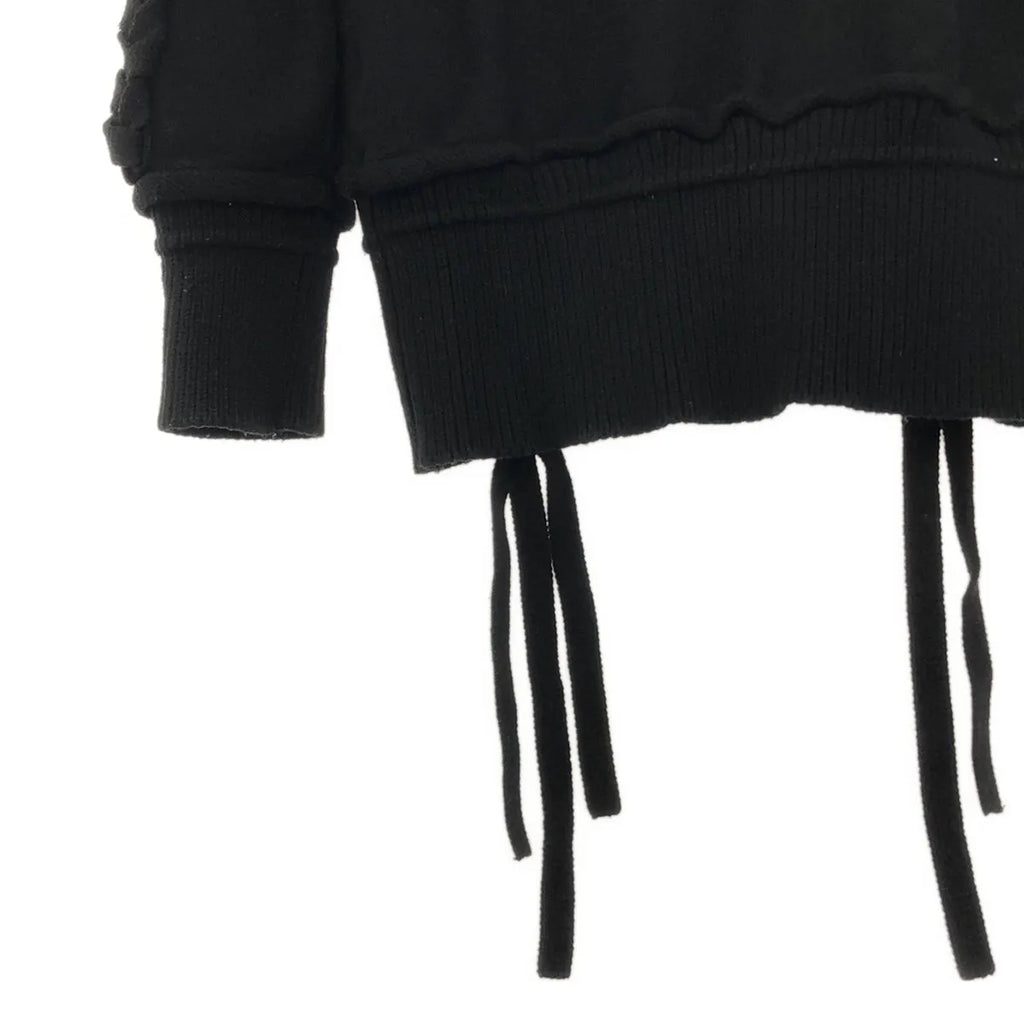 UN3D / アンスリード | ケーブル ロング ニットプルオーバー | F | ブラック | レディース