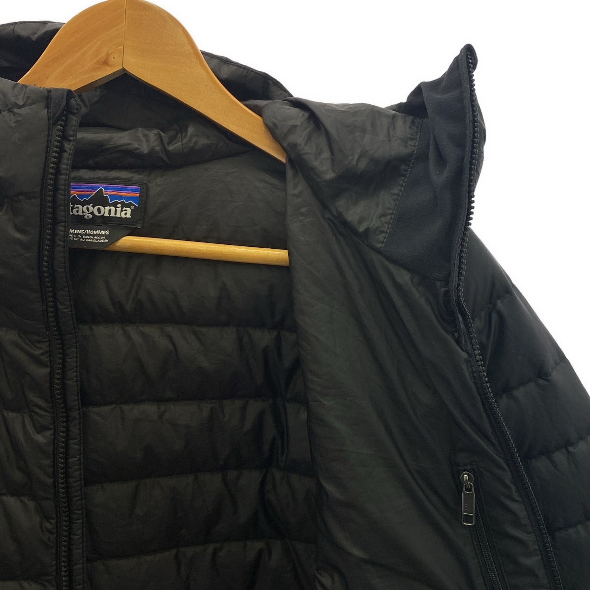 Patagonia / 파타고니아 | 다운 스웨터 후디 | S | 블랙 | 남성