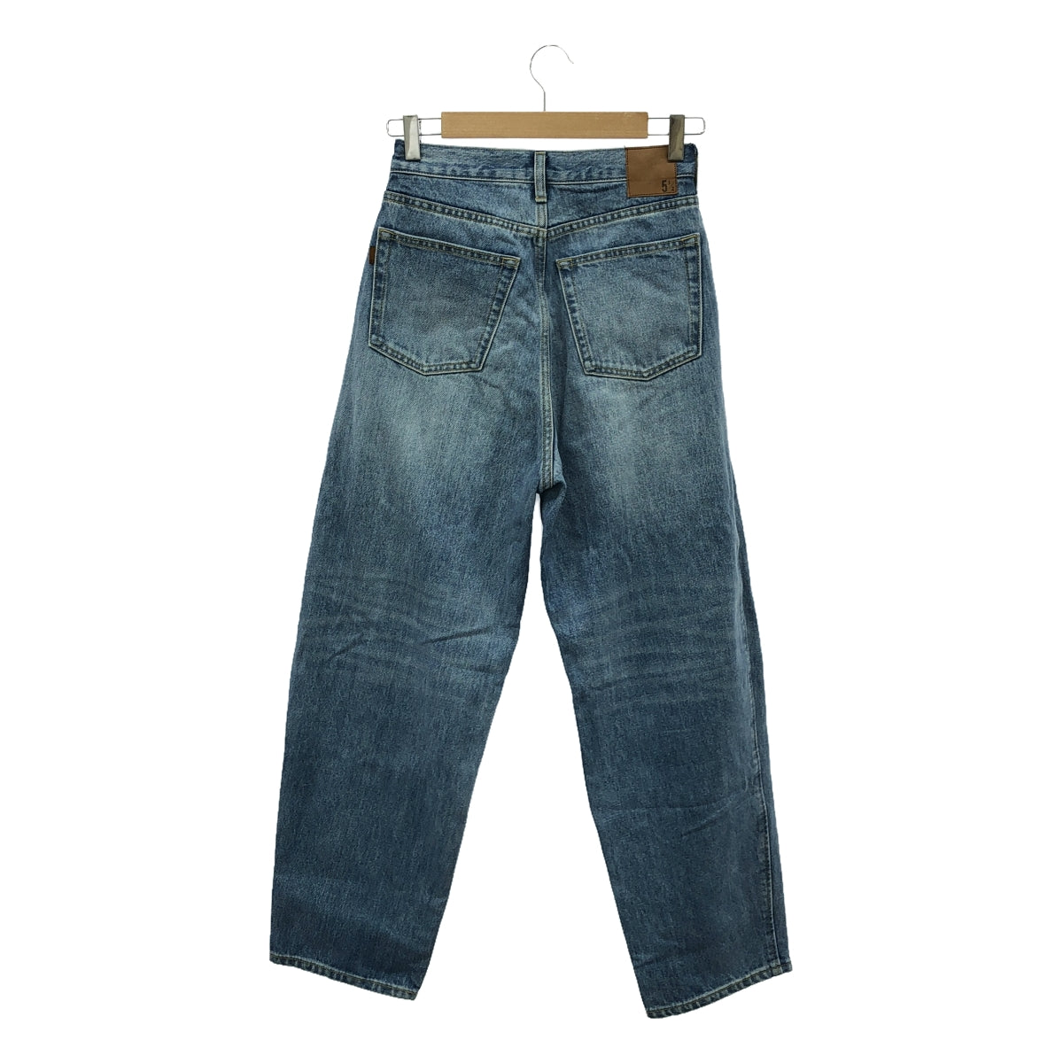 Spick and Span / スピックアンドスパン | 2023AW | CURVE LINE_DENIM デニムパンツ | 27 | レディース