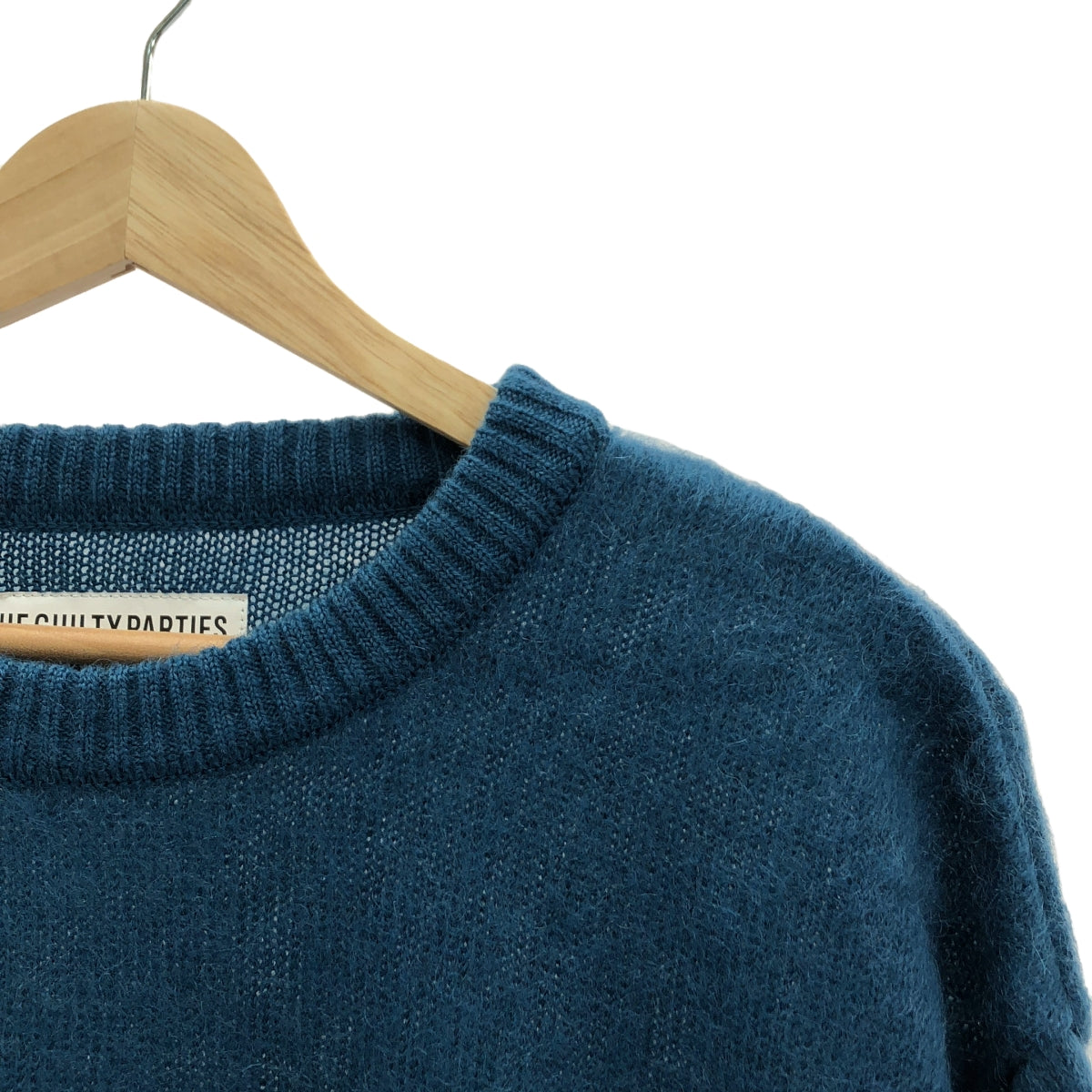 WACKO MARIA / ワコマリア | 2022AW | MOHAIR CREW NECK SWEATER モヘヤ クルーネック セーター | M | ブルー | メンズ