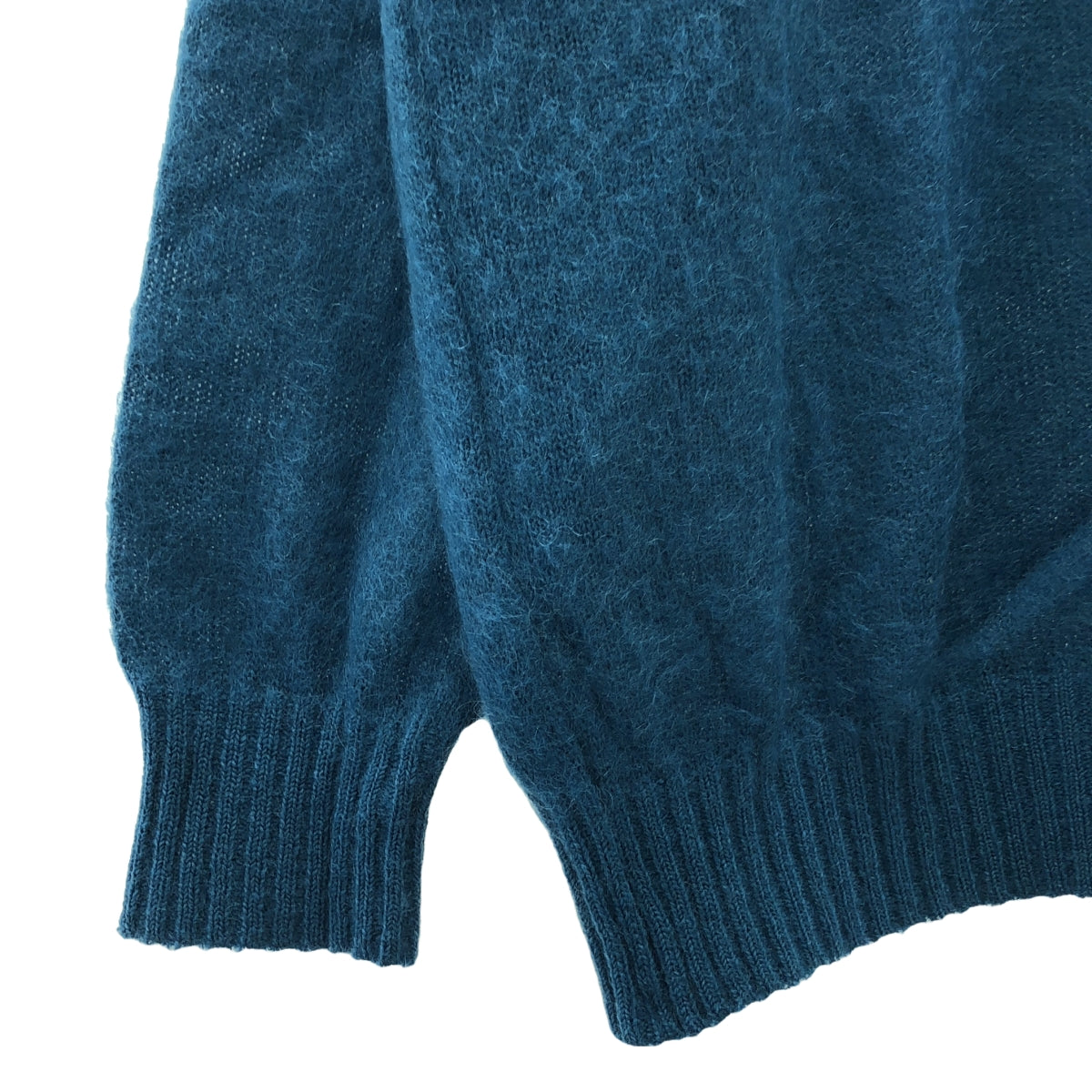 WACKO MARIA / ワコマリア | 2022AW | MOHAIR CREW NECK SWEATER モヘヤ クルーネック セーター | M | ブルー | メンズ