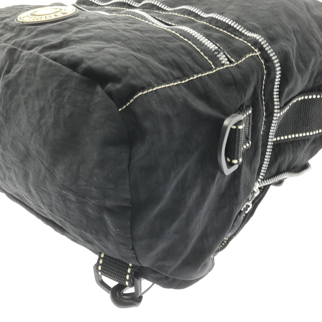 GLOBE-TROTTER / Globe-Trotter | 旅遊方案 / 可折疊兩用腰包背包 / 男女通用 | 黑色 | 男款