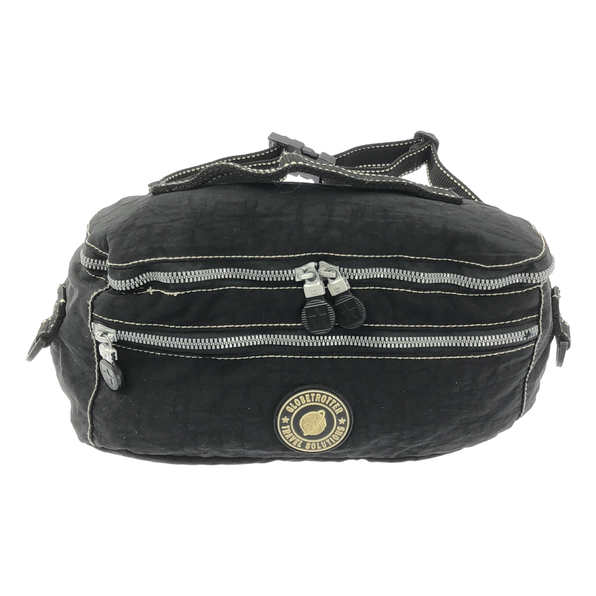 GLOBE-TROTTER / 글로브 트로터 | travel solutions / 2way 패커블 로고 바디 백 배낭 / 유니섹스 | 블랙 | 남성