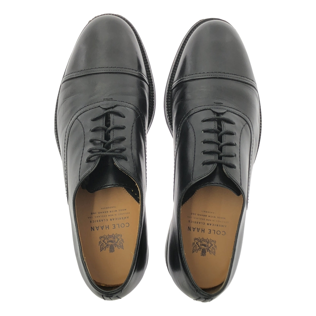 COLE HAAN | Gramercy 尖頭牛津鞋 | 尺寸 7 1/2 | 黑色 | 男款
