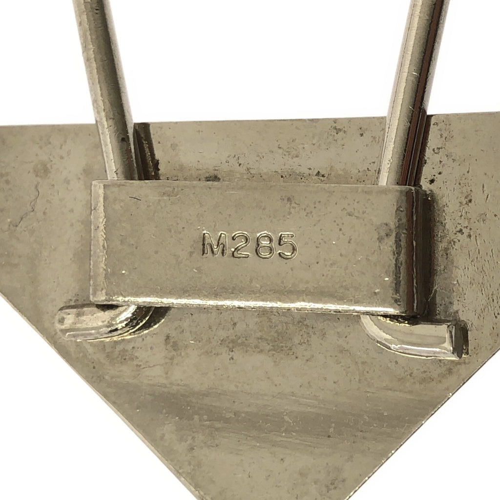 PRADA / プラダ | 三角 ロゴプレート キーリング / M285 |