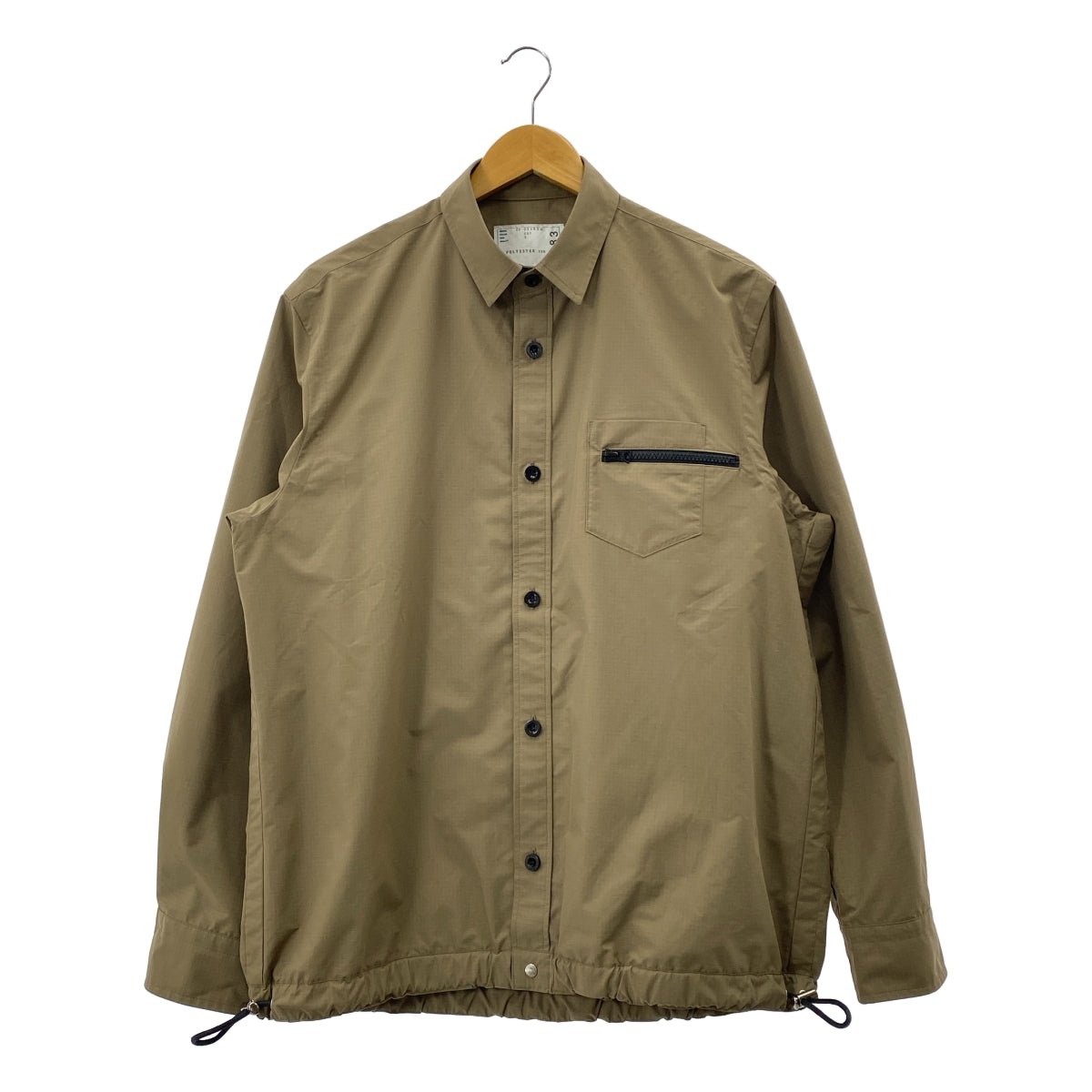 sacai / 사카이 | 2024AW | Rip Stop Shirt 립스톱 셔츠 | 3 | 남성