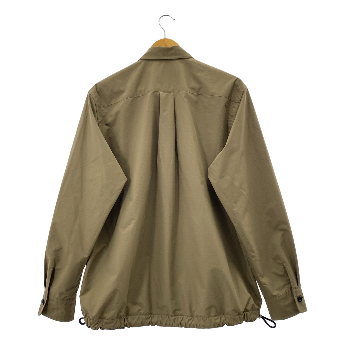 【美品】  sacai / サカイ | 2024AW | Rip Stop Shirt リップストップ シャツ | 3 | オリーブ | メンズ