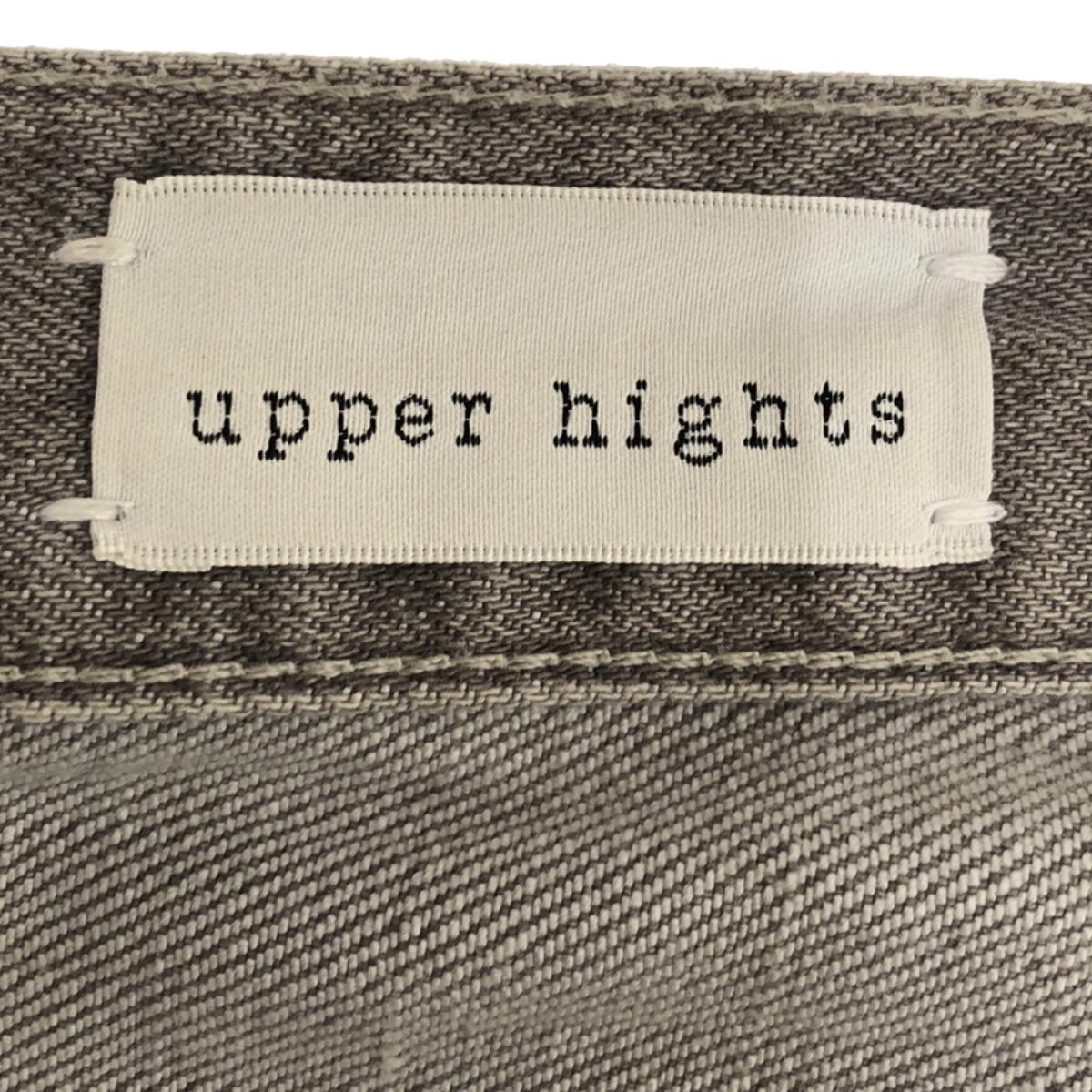 upper hights / Upper Heights | THE LIPSTICK The Lipstick Distressed Stretch Denim Pants | 25 | Gray | Women's