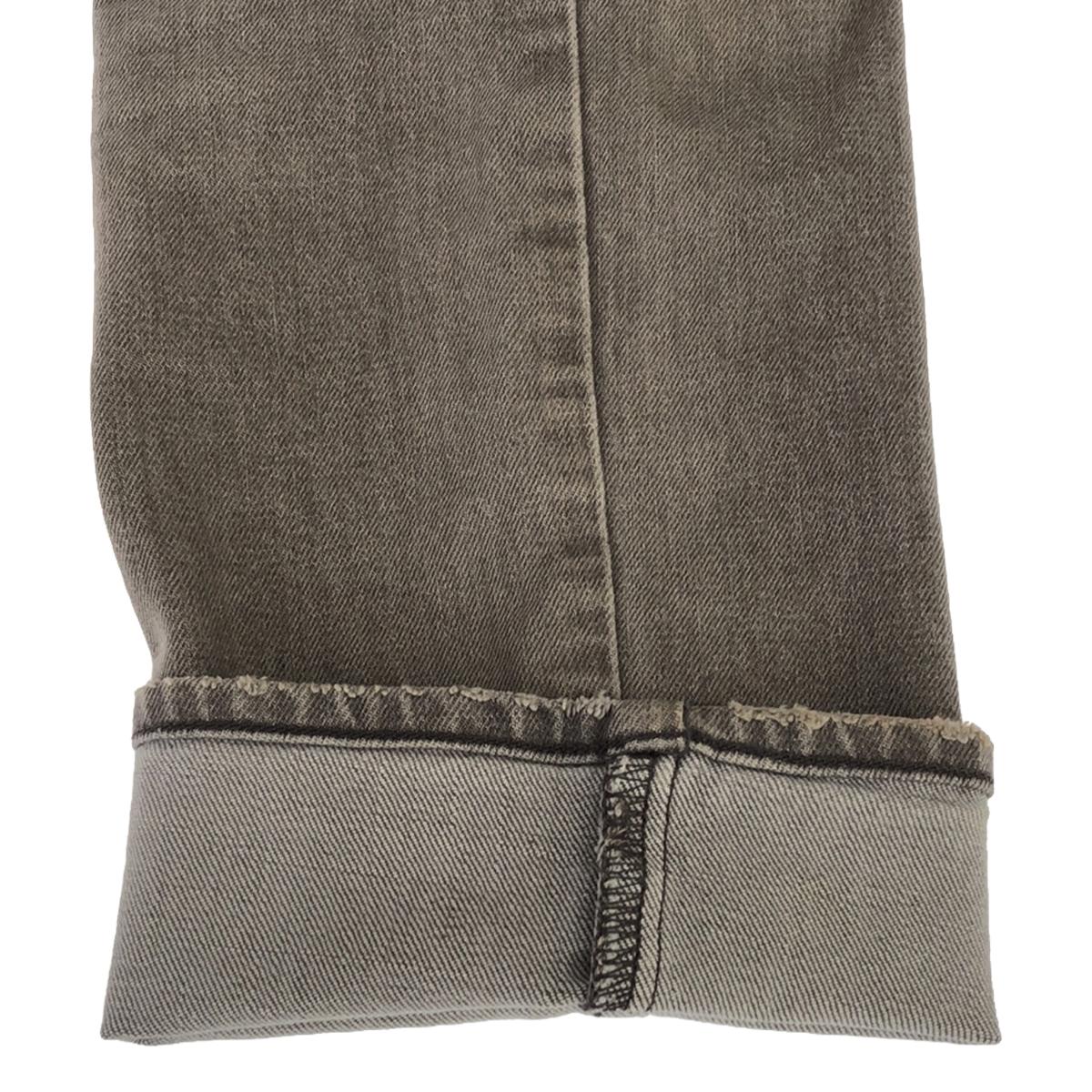 upper hights / アッパーハイツ | THE LIPSTICK ザ リップスティック ダメージ加工 ストレッチ デニムパンツ | 25 | グレー | レディース