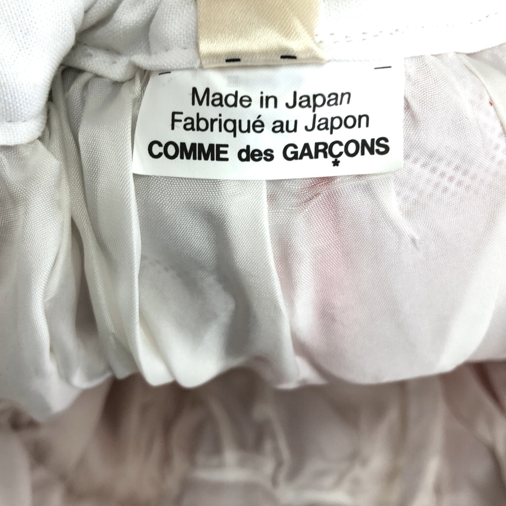 COMME des GARCONS / コムデギャルソン | 2025SS | チュール ドッキング 総柄 プリント タック ボリューム イージースカート | XS | レディース