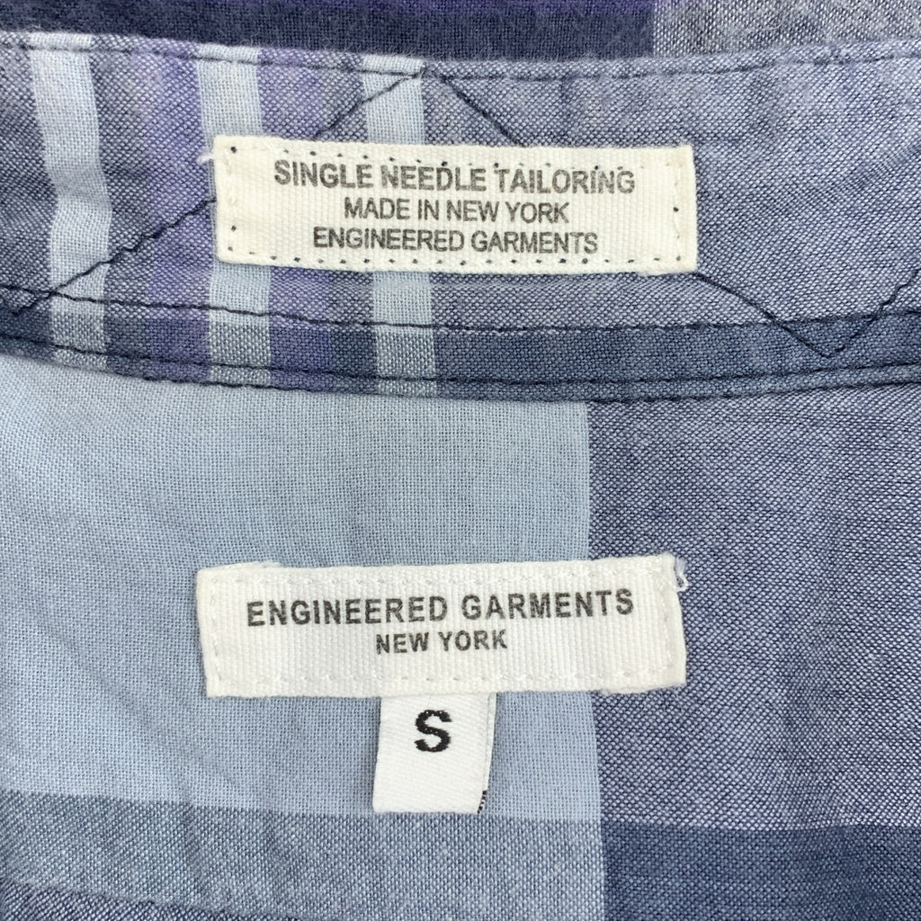 Engineered Garments / エンジニアドガーメンツ | コットン チェック ボタンダウン シャツ | S | メンズ